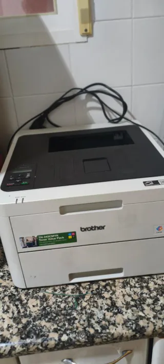 Impresora Brother Blanca