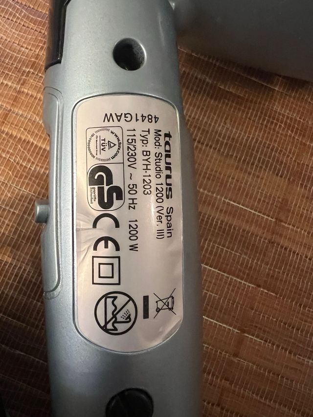 Secador de Pelo de Viaje Taurus plegable