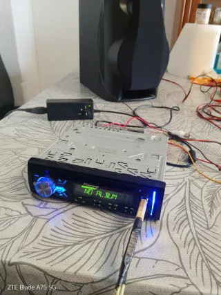 Radio Pioneer Negro/Verde