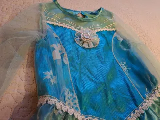 Disfraz Elsa Frozen Niña.mas o menos 7años