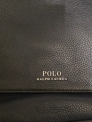 Bolso Polo Ralph Lauren Negro Piel