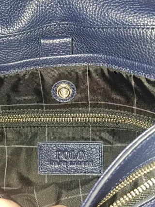 Bolso Polo Ralph Lauren Negro Piel