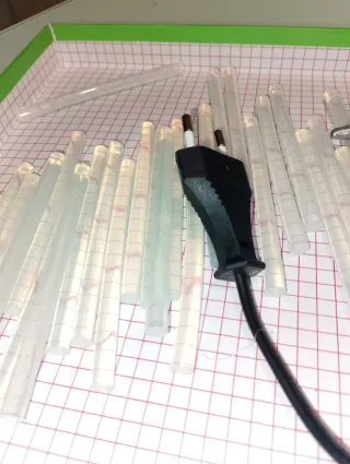 Pistola silicona + 31 barras