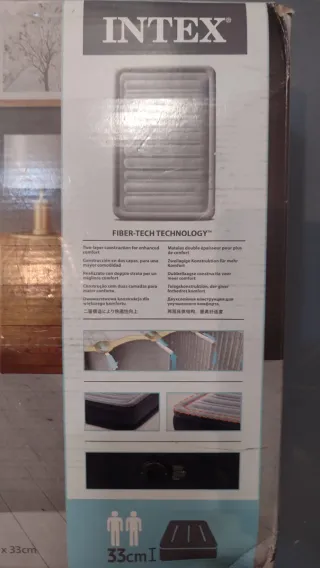 Colchón inflable Intex 191x137x33 nuevo