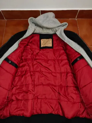 Chaqueta Alpha Industries D TEC Negra Gris