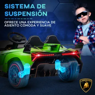 Coche Eléctrico Infantil Lambo Verde
