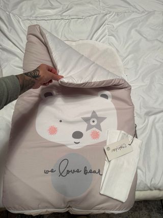 Saco de cuna oso we love bear