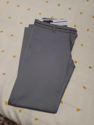 Pantalones Jules grises talla 42