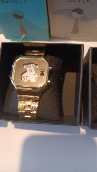 Reloj Tous Plata y Morado