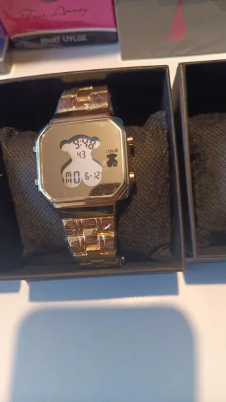 Reloj Tous Plata y Morado