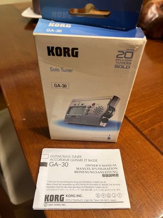 Afinador Korg GA-30 Guitarra/Bajo