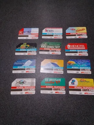 Catalogo 120+10 schede telefoniche