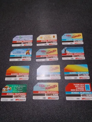 Catalogo 120+10 schede telefoniche