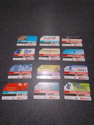 Catalogo 120+10 schede telefoniche