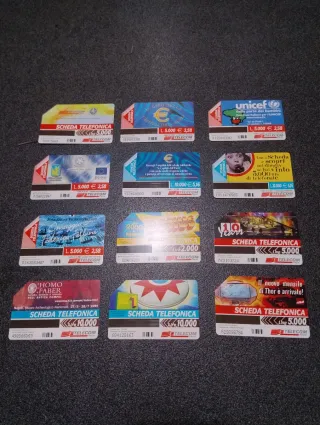 Catalogo 120+10 schede telefoniche