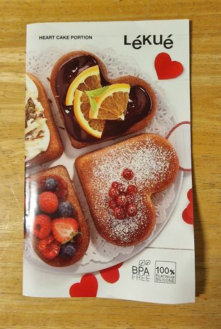 Molde Corazón Rojo Lekue 4 Porciones