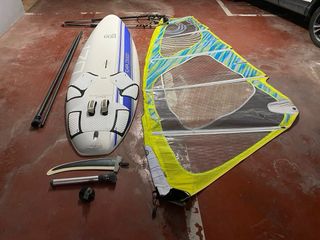 Equipo Windsurf completo