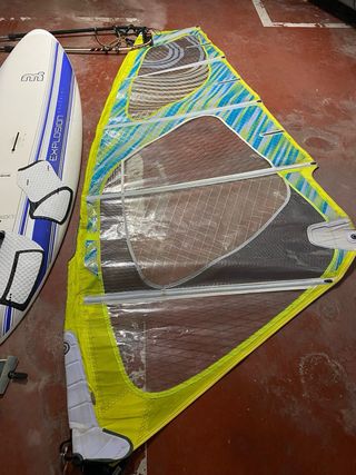 Equipo Windsurf completo