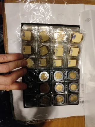 Raccolta monete anni '50-'60