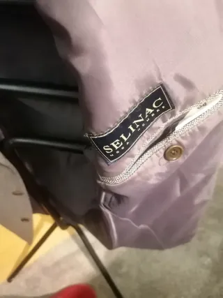 Americana caballero Talla 54 manga largo 61cms.