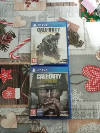 PS4 Call of Duty Advanced Warfare y WWII