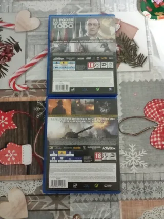 PS4 Call of Duty Advanced Warfare y WWII