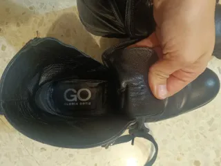 Botines Gloria Ortiz negros