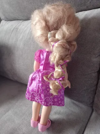 Muñeca Rapunzel y Micrófono Infantil