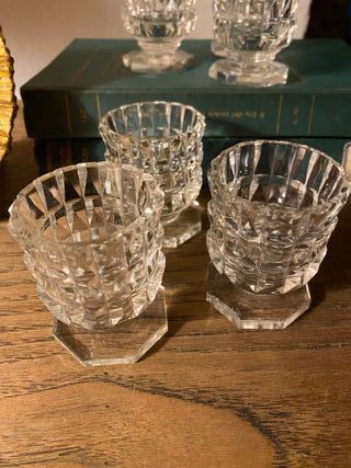 Servizio di sei bicchierini da liquore