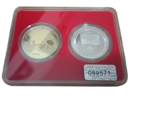 "RIO 2016" 2 MONEDAS + EXPOSITOR