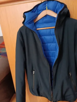 Giacca invernale uomo blu/ azzurro taglia L taglia