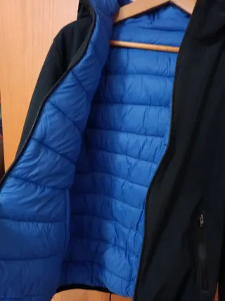 Giacca invernale uomo blu/ azzurro taglia L taglia