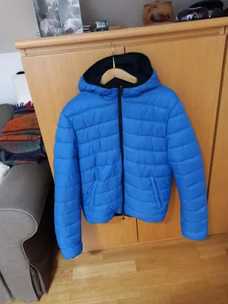 Giacca invernale uomo blu/ azzurro taglia L taglia