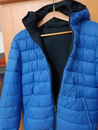 Giacca invernale uomo blu/ azzurro taglia L taglia