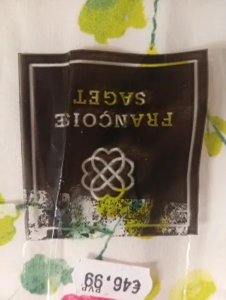 Mantel floral sin estrenar