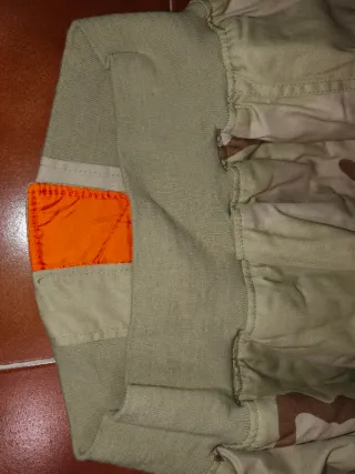 Chaqueta Alpha Industries MA1 Beige Naranja