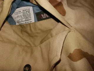 Chaqueta Alpha Industries MA1 Beige Naranja