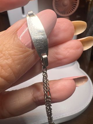 Pulsera Plata S925 17cm