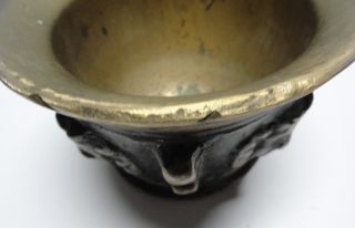 Mortero y Almirez Antiguo de Bronce