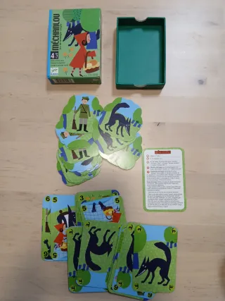 Juego de cartas Djeco Méchanlou (4-7 años)