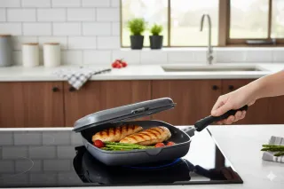 Padella doppia HERENTHAL 34cm