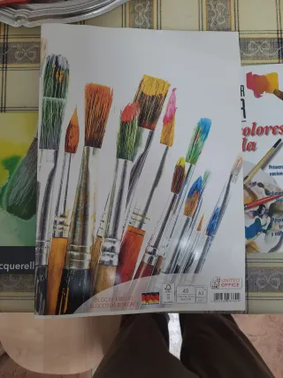 Lote de pintura de acuarela