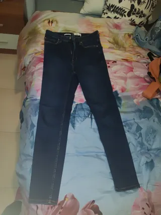 Pantalones vaqueros Mango mujer