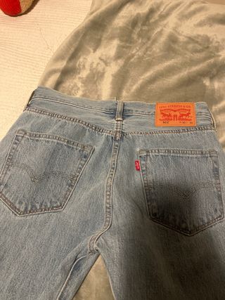 Vaqueros Levi's 501 Azul Claro W30 L30