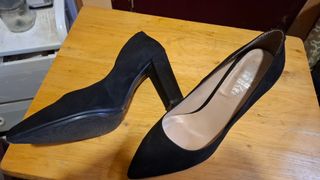 Zapatos tacón DANIELA VEGA negros talla 39