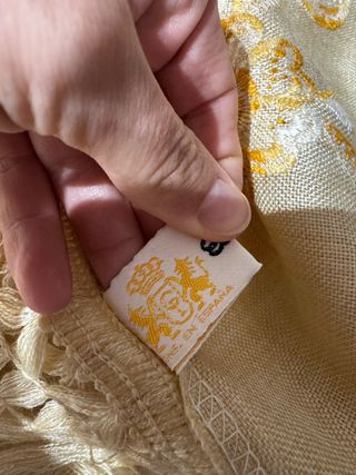 Lote 2 colchas El Corte Inglés bordadas