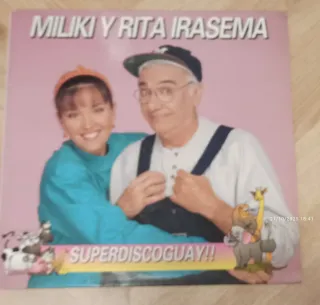 Vinilo LP Miliki y Rita Irasema "Superdiscoguay"
