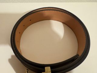 Cinturón piel marrón Hombre