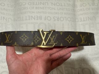 Cinturón piel marrón Hombre