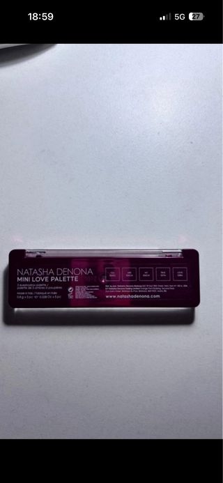 Paleta de sombras Natasha Denona